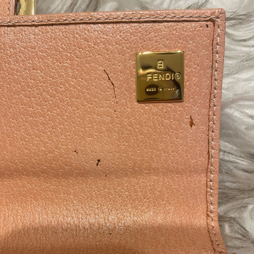 Fendi Pink Leather Long Continental wallet - Picture 7 of 13